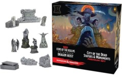 Icons of the Realms - Waterdeep - Dragon Heist - City of the Dead Statues & Monuments